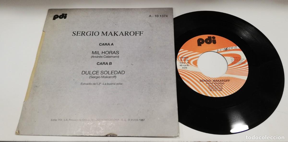 Discos de vinilo: SCO19-Sergio Makaroff - Mil Horas (7&rdquo;, Single) - Foto 2