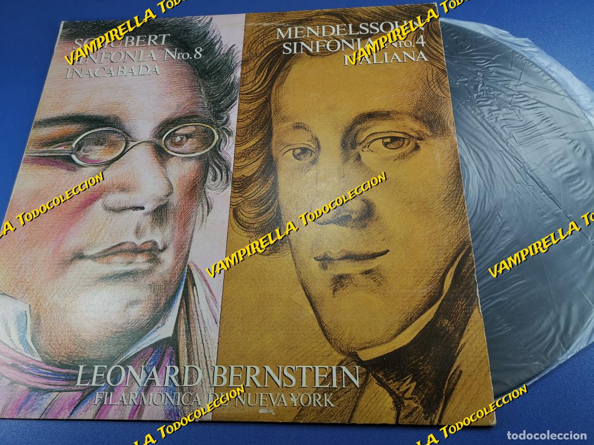 Discos de vinilo: LEONARD BERNSTEIN FILARMONICA DE NUEVA YORK - Foto 1