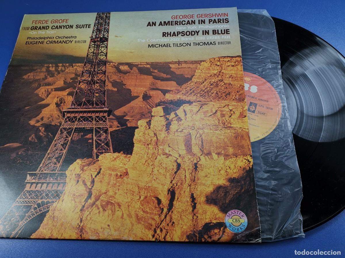 Discos de vinilo: FERDE GROFE. GEORGE GERSHWIN. SPAIN. CBS. 1981 - Foto 2