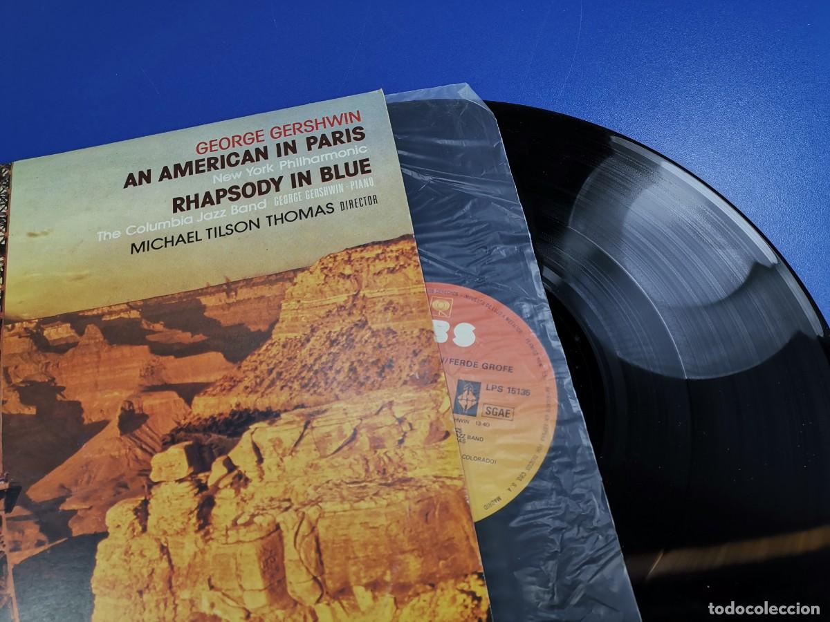 Discos de vinilo: FERDE GROFE. GEORGE GERSHWIN. SPAIN. CBS. 1981 - Foto 6
