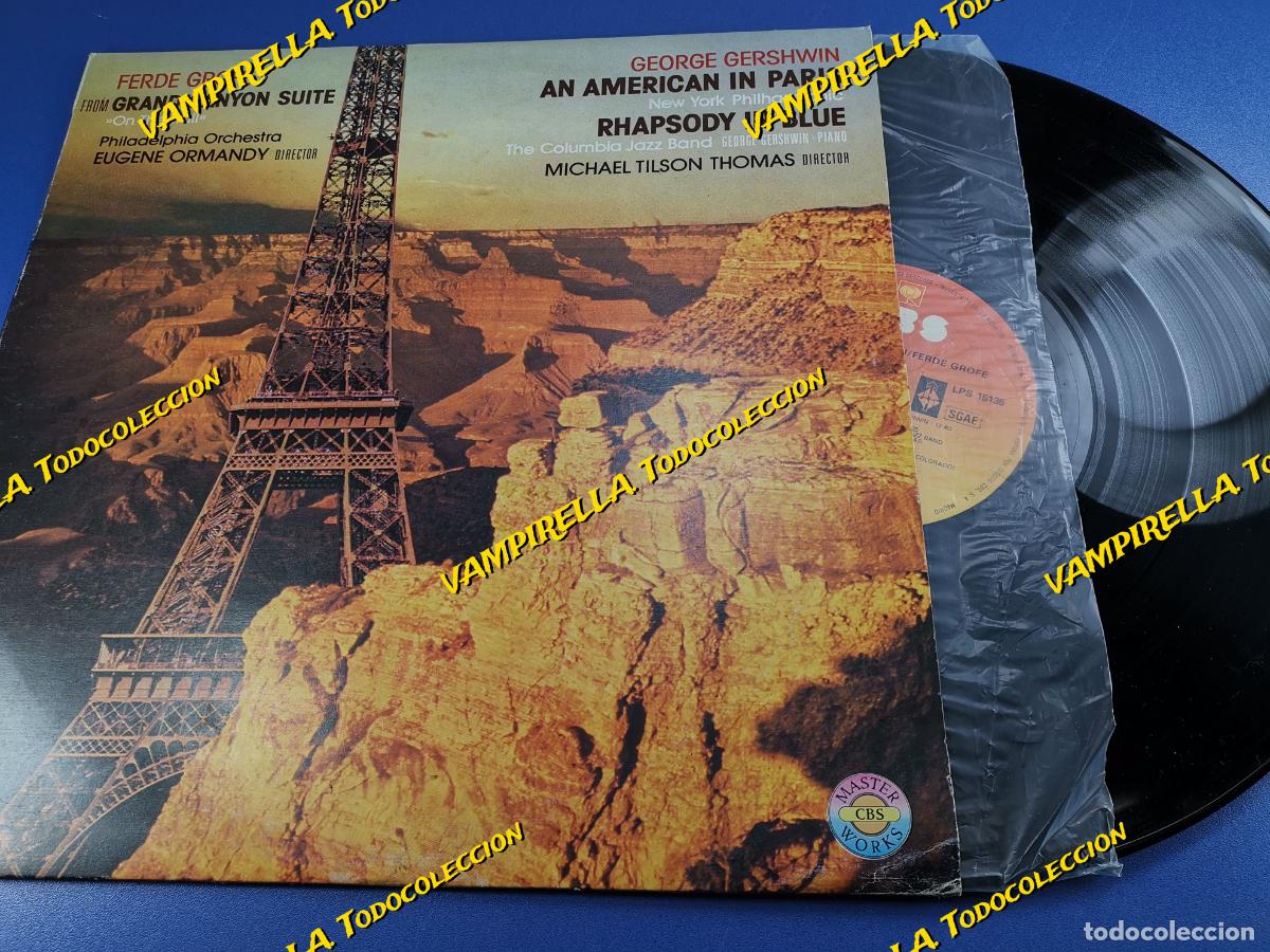 Discos de vinilo: FERDE GROFE. GEORGE GERSHWIN. SPAIN. CBS. 1981 - Foto 1