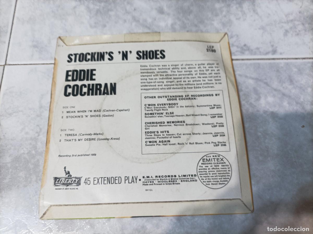 Discos de vinilo: Eddie Cochran ep dificil - Foto 2