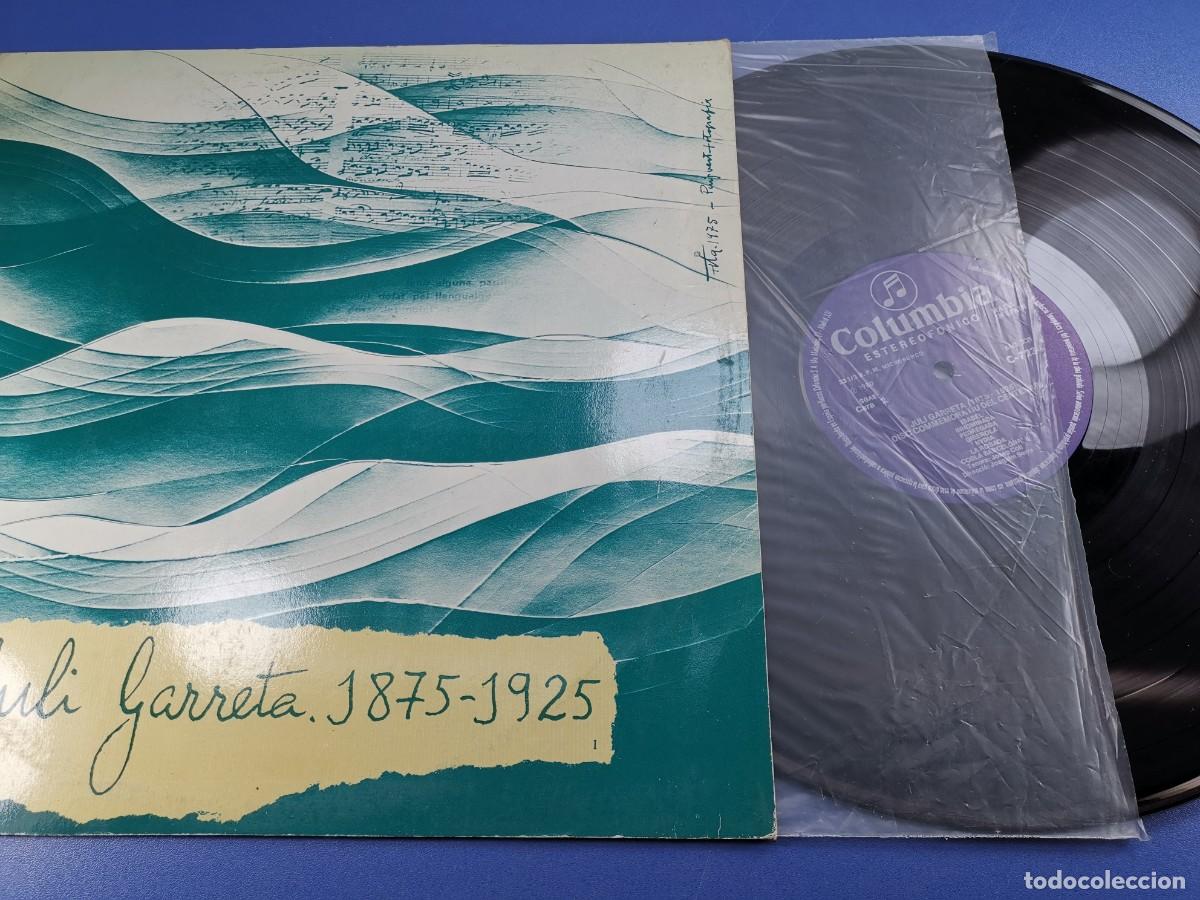 Discos de vinilo: JULI GARRETA 1875-1925 - COBLA BARCELONA - Foto 2