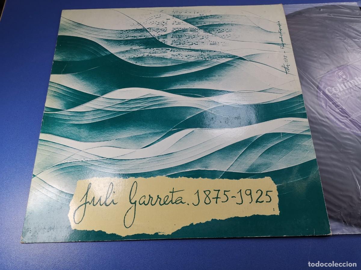 Discos de vinilo: JULI GARRETA 1875-1925 - COBLA BARCELONA - Foto 3
