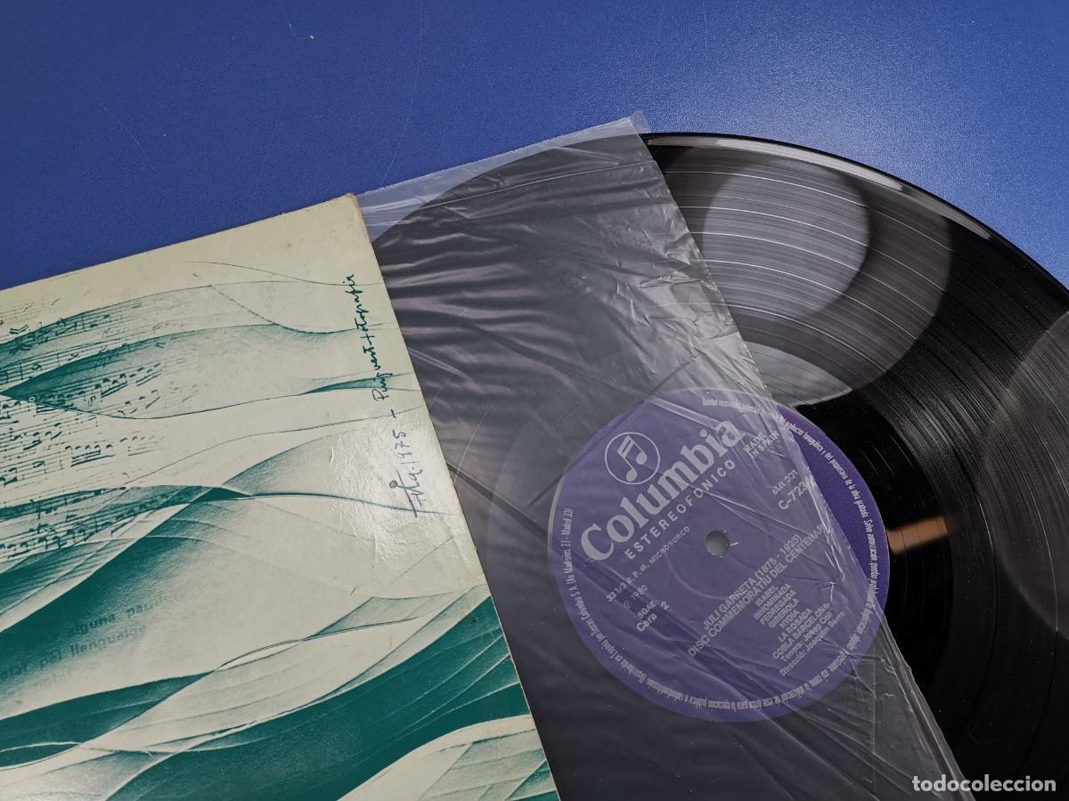 Discos de vinilo: JULI GARRETA 1875-1925 - COBLA BARCELONA - Foto 5