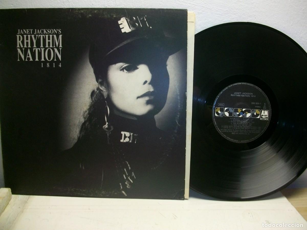 Discos de vinilo: Janet Jackson / Rhythm Nation 1814 LP - Foto 1