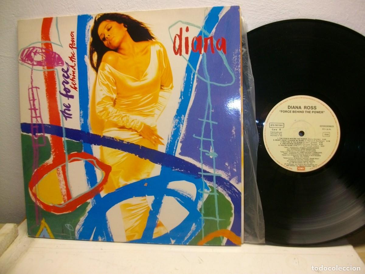 Discos de vinilo: Diana Ross -Force Behind The Power LP - Foto 1