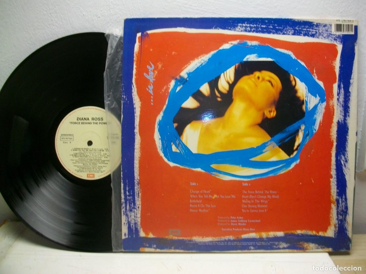 Discos de vinilo: Diana Ross -Force Behind The Power LP - Foto 3