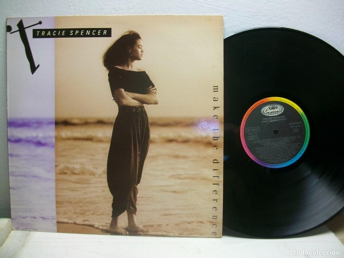 Discos de vinilo: Tracie Spencer &ndash; Make The Difference LP 1990 - Foto 1