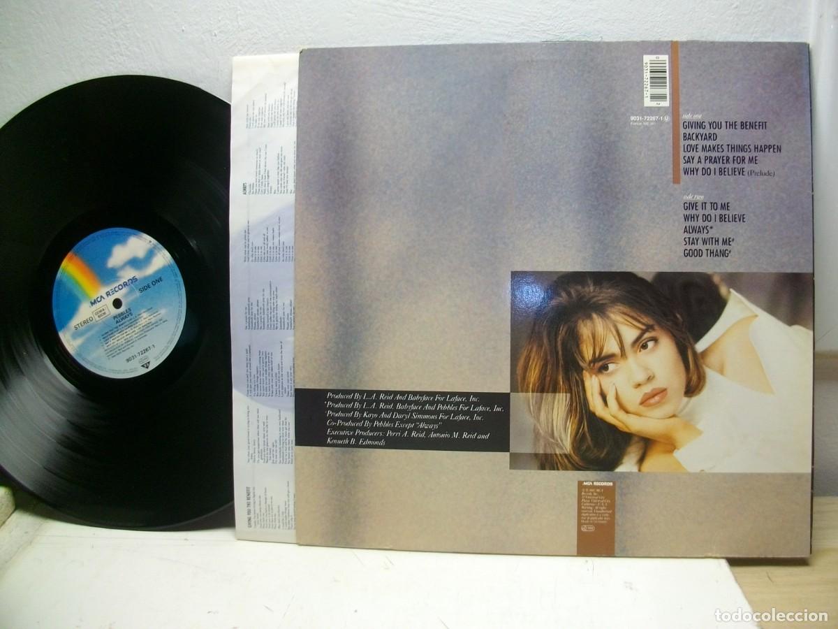Discos de vinilo: Pebbles &ndash; Always LP 1991 - Foto 2