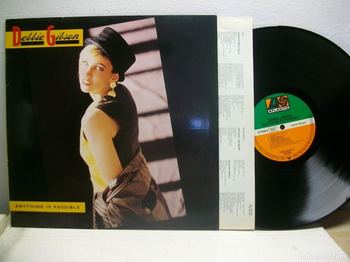 Discos de vinilo: Debbie Gibson &ndash; Anything Is Possible LP - Foto 1