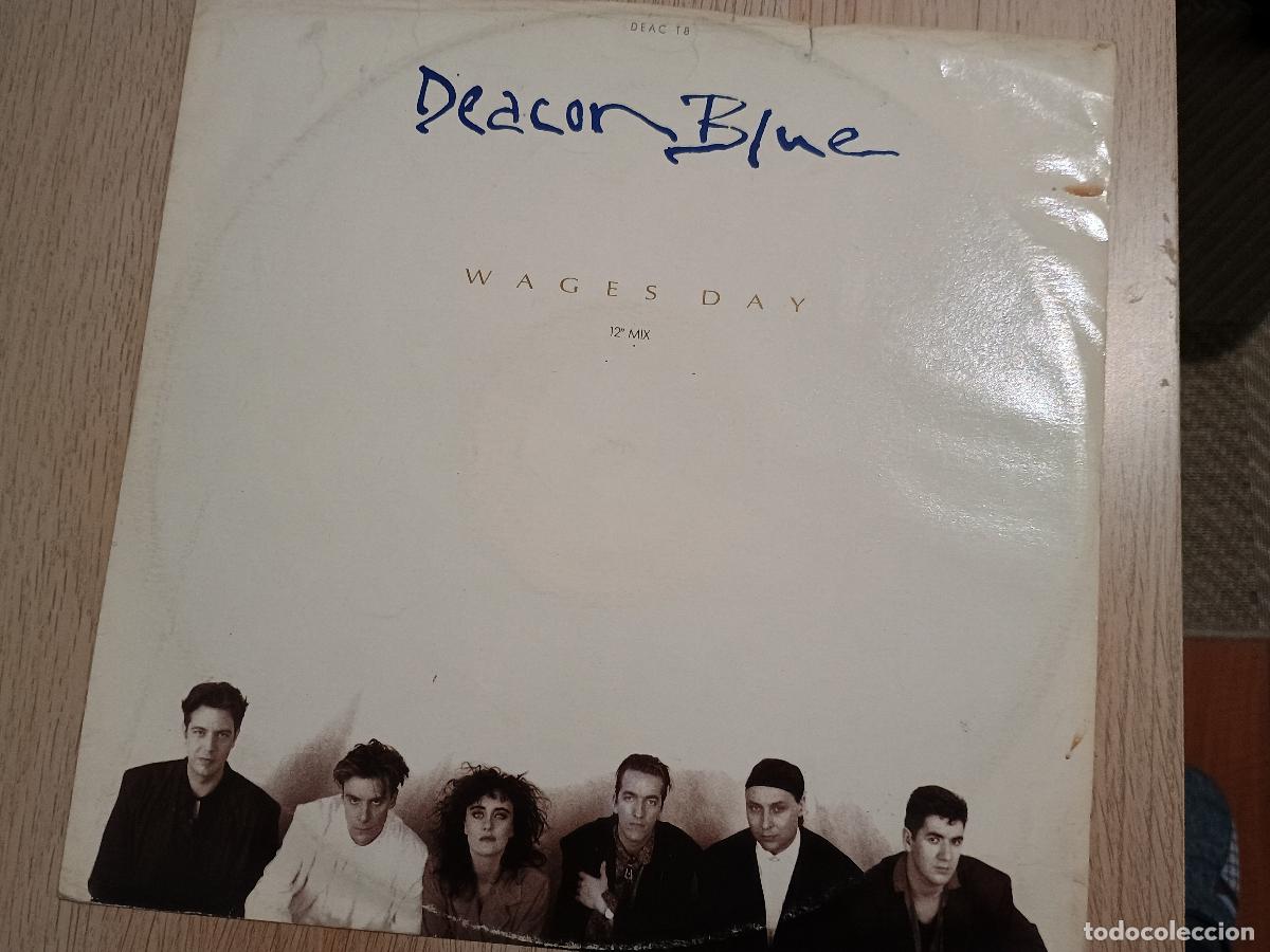 Discos de vinilo: deacon blue wages day 1989 Synth-pop - Foto 1