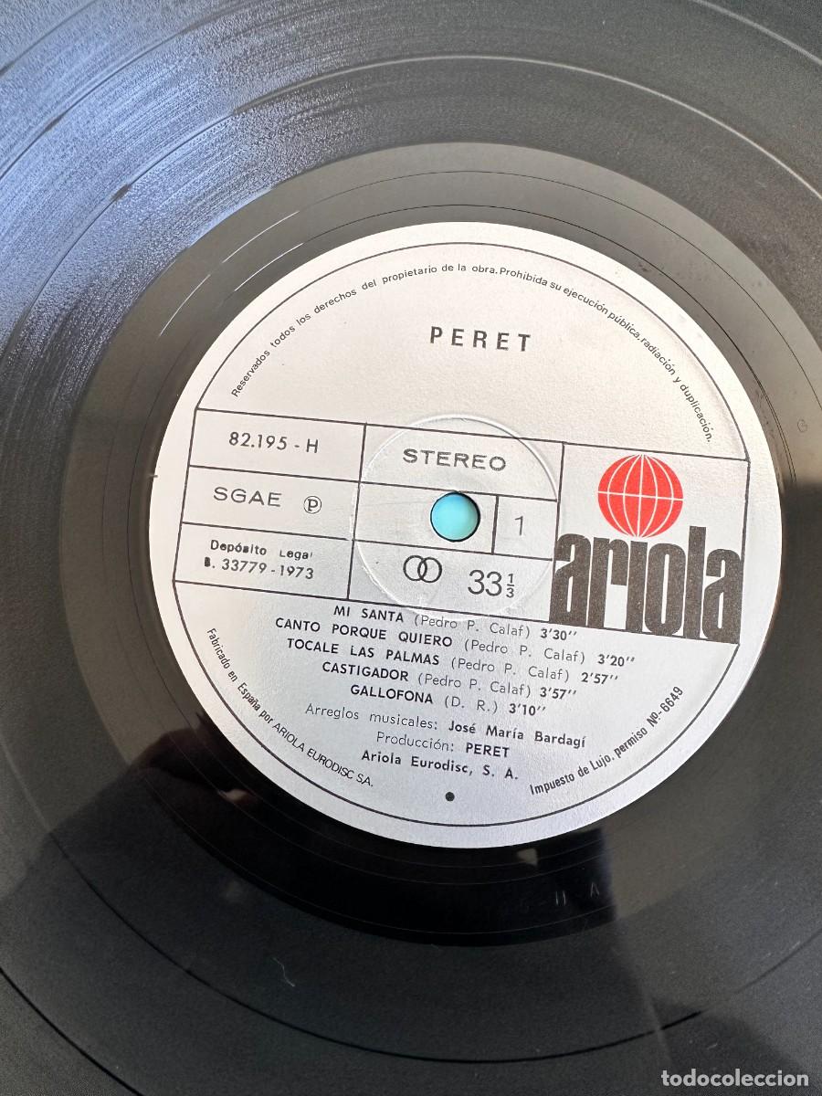 Discos de vinilo: Peret - Peret (LP, Album) - Foto 4