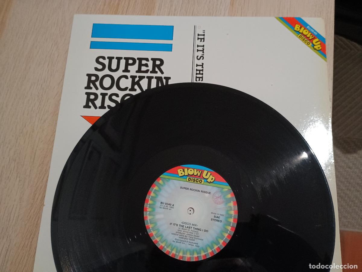 Discos de vinilo: Super Rockin Risque &ndash; If Its The Last Thing I Do 1985 - Foto 4