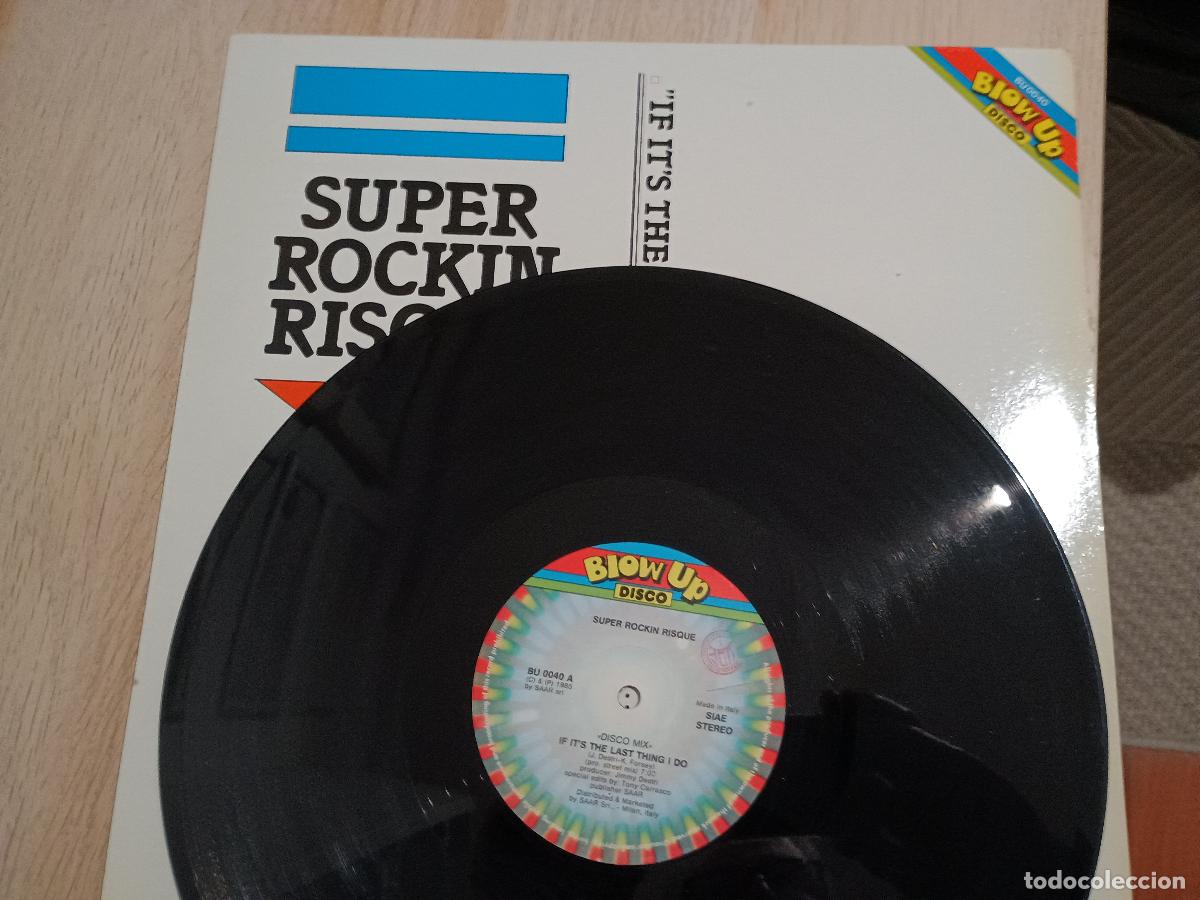 Discos de vinilo: Super Rockin Risque &ndash; If Its The Last Thing I Do 1985 - Foto 5