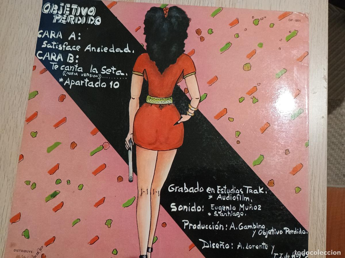 Discos de vinilo: Objetivo Perdido &lrm;&ndash; Satisface Ansiedad 1983 - Foto 4