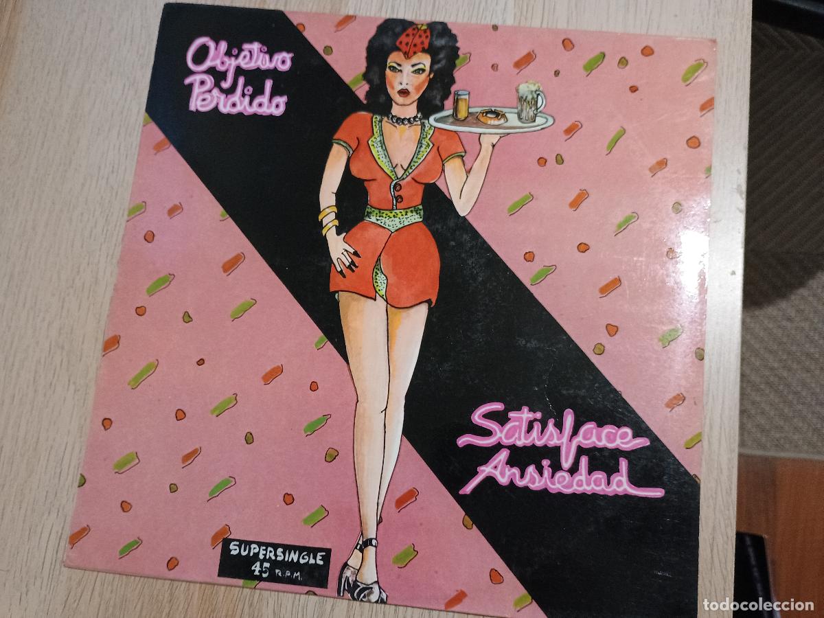 Discos de vinilo: Objetivo Perdido &lrm;&ndash; Satisface Ansiedad 1983 - Foto 1