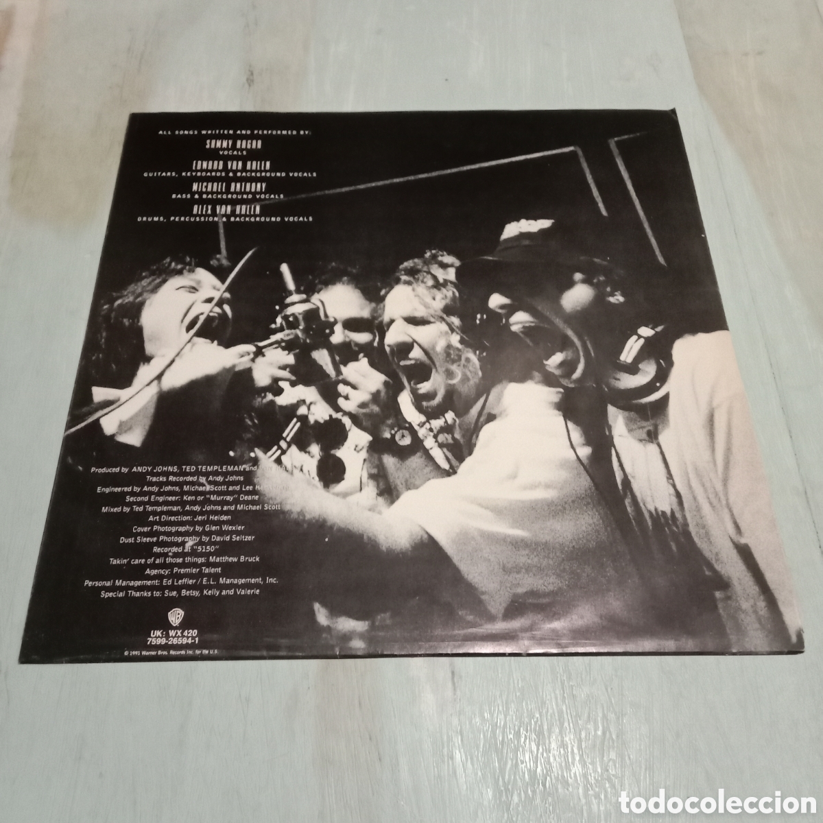 Discos de vinilo: VAN HALEN - FOR UNLAWFUL CARNAL KNOWLEDGE - LP - Foto 5