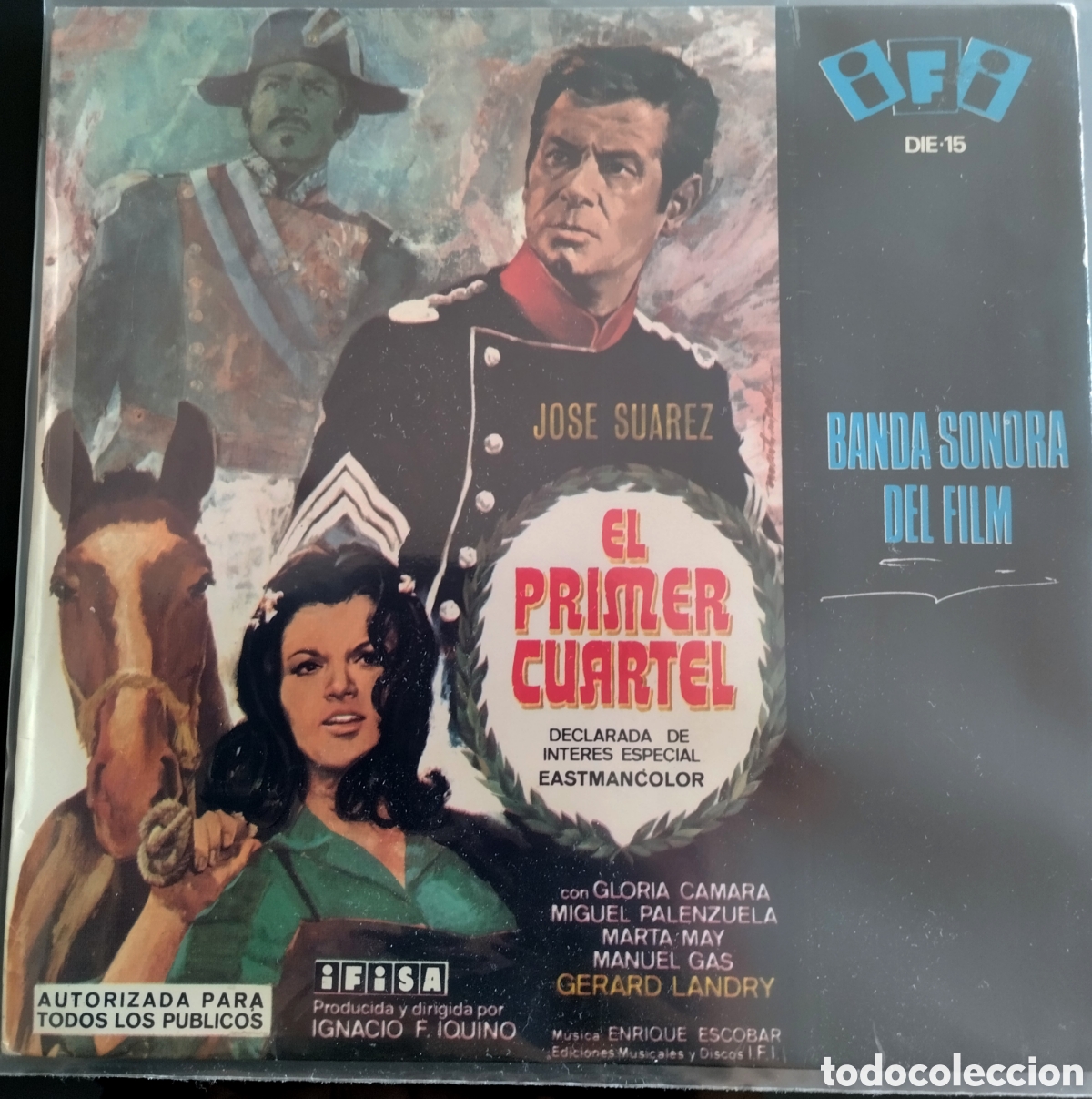 Discos de vinilo: El primer cuartel (Banda sonora) - Foto 1