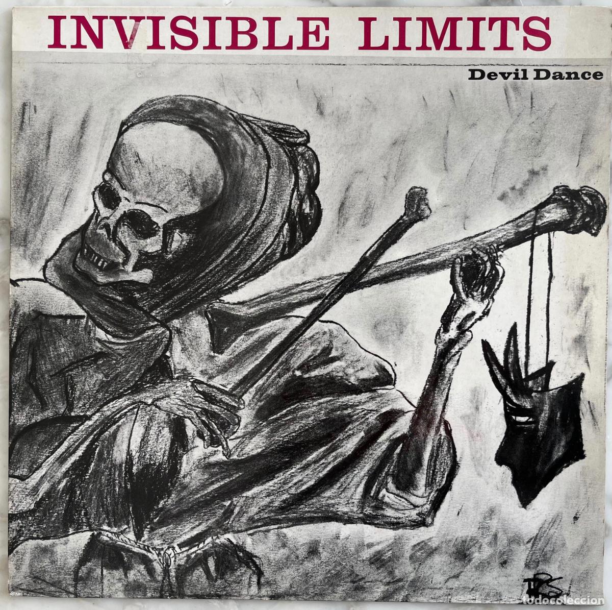 Discos de vinilo: INVISIBLE LIMITS, DEVIL DANCE. MAXISINGLE ALEMANIA 3 TEMAS 1986 - Foto 1