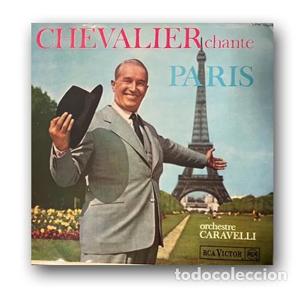 Discos de vinilo: Maurice Chevalier &ndash; Chevalier Chante Paris LP - Foto 1