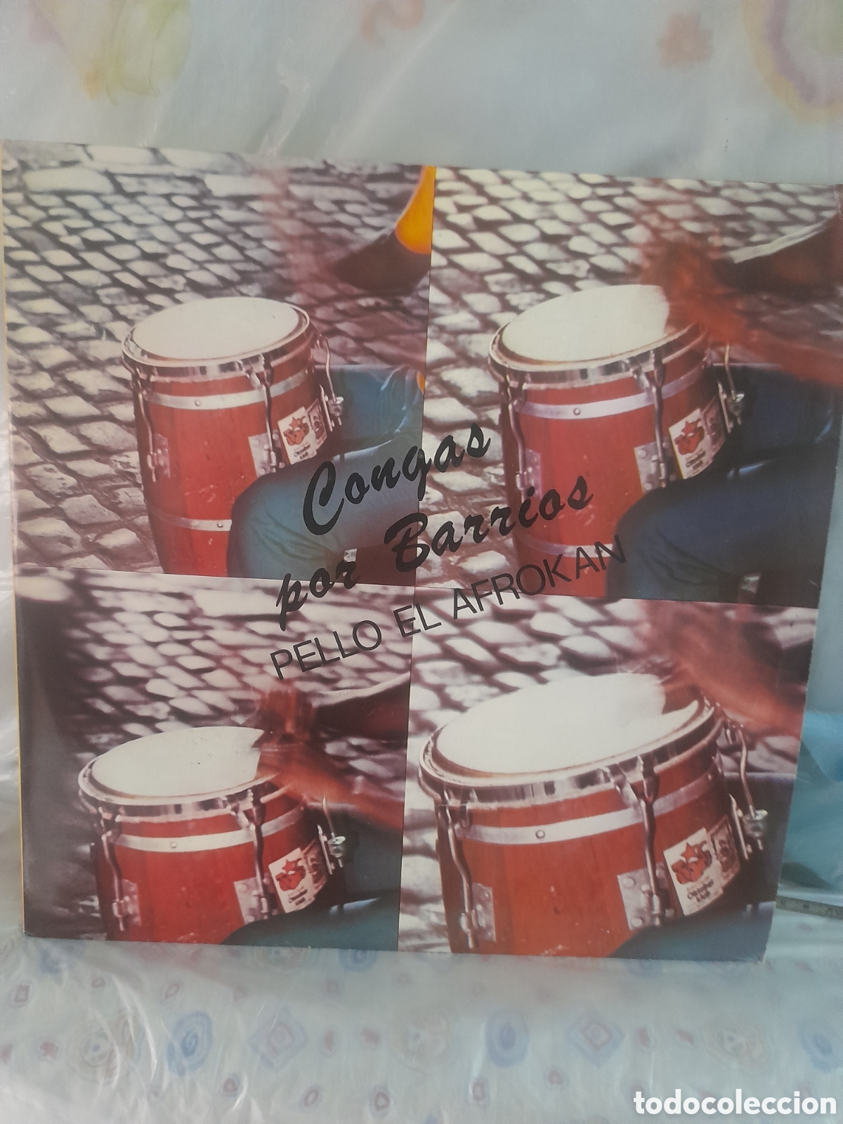 Disques de vinyle: Vinilo, Congas por Barrios, Pello El Afrocan de 1988
