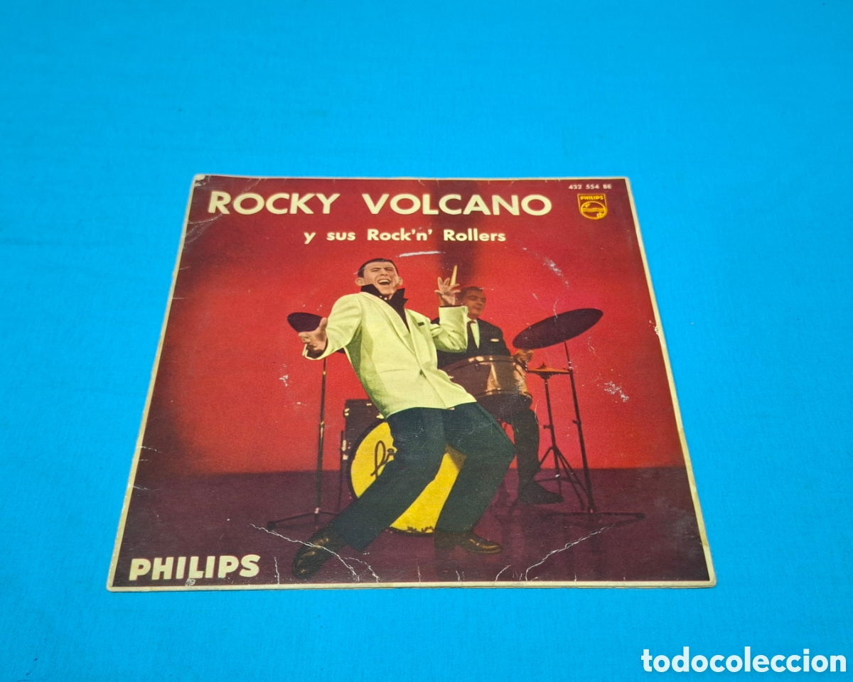 Discos de vinilo: ROCKY VOLCANO Y SUS ROCK,N ROLLERS - COMO UN VOLC&Aacute;N - Foto 1