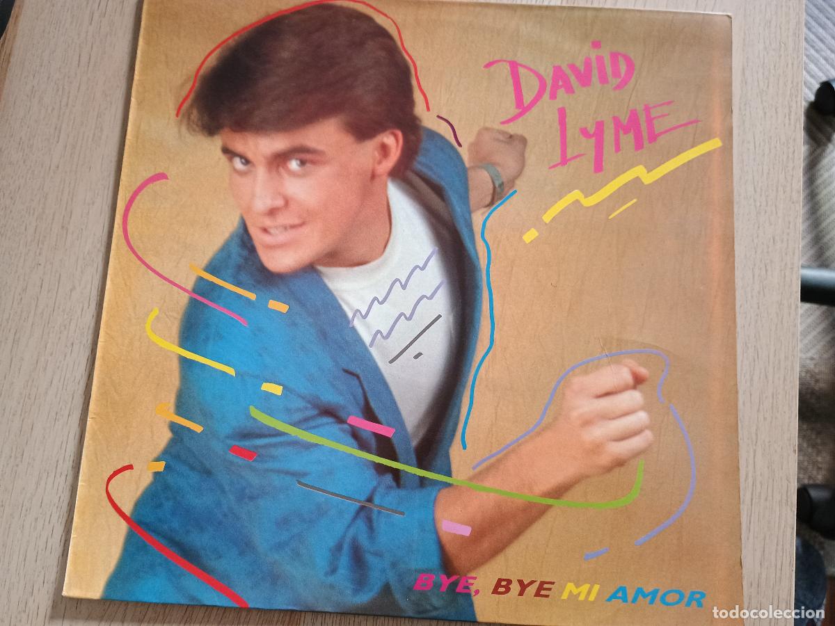 Discos de vinilo: David Lyme &lrm;&ndash; Bye, Bye Mi Amor Spain 1987 Italo-Disco - Foto 3