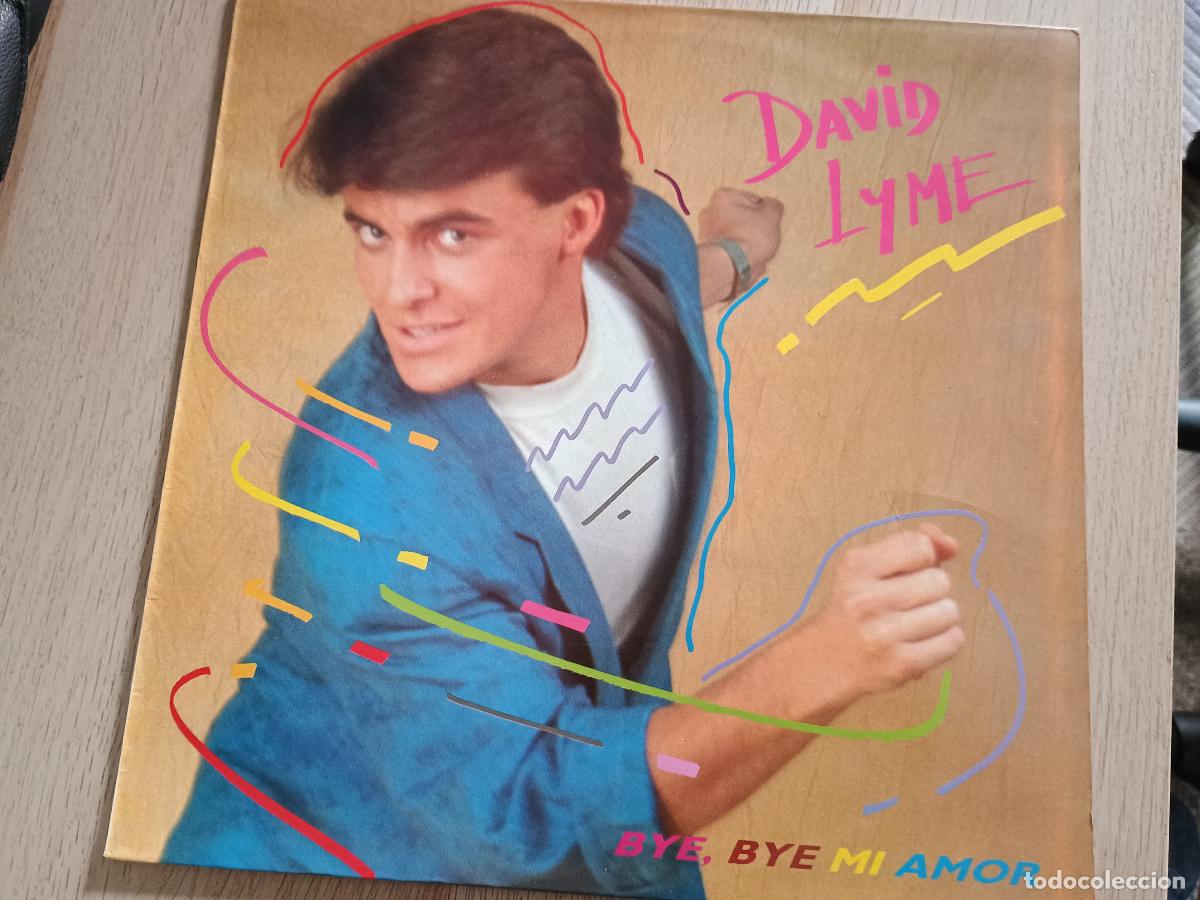Discos de vinilo: David Lyme &lrm;&ndash; Bye, Bye Mi Amor Spain 1987 Italo-Disco - Foto 1