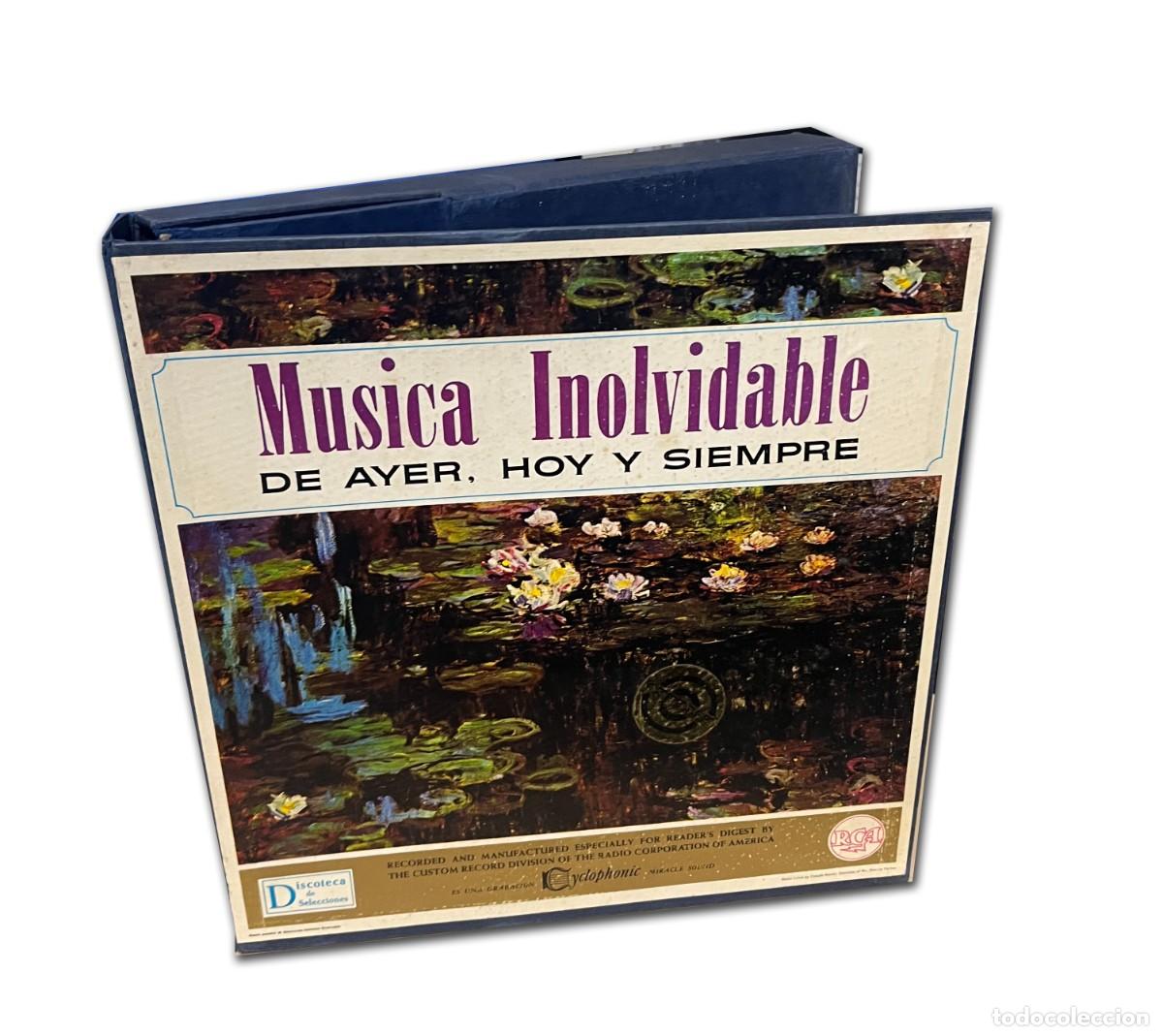 Disques de vinyle: V/A &ndash; Musica Inolvidable De Ayer, Hoy Y Siempre BOXSET