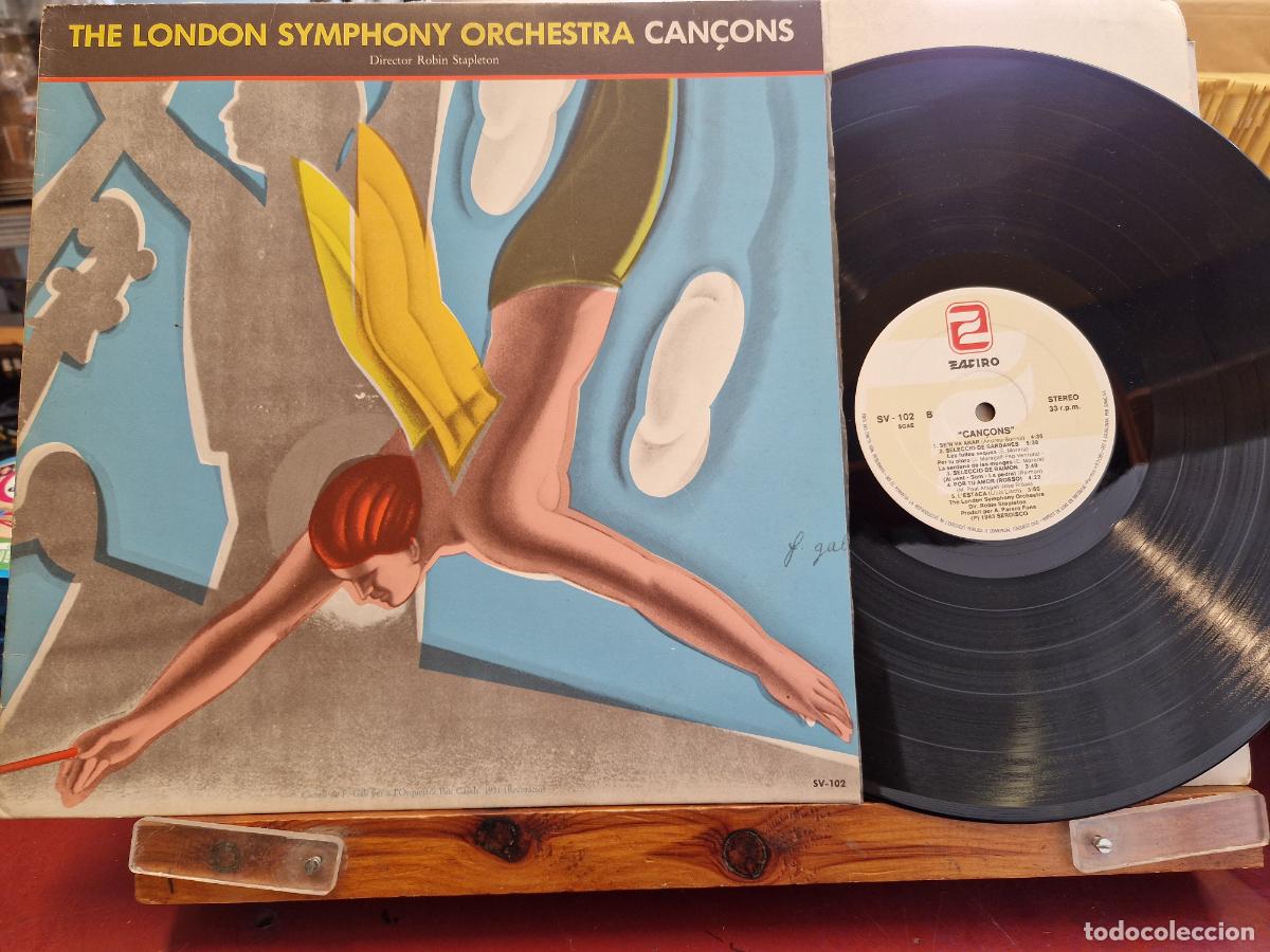 Discos de vinilo: SINGLE.THE LONDON SYMPHONY ORCHESTRA. CAN&Ccedil;OS. - Foto 1