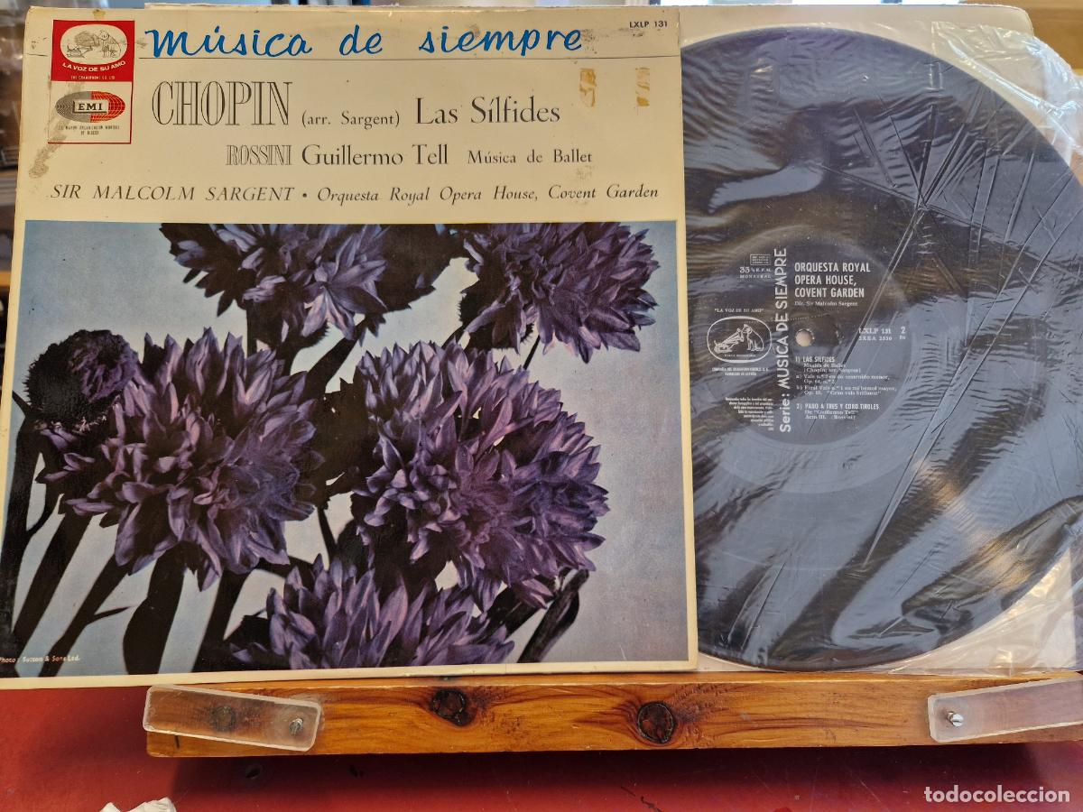 Discos de vinilo: SINGLE. M&Ugrave;SICA DE SIEMPRE. CHOPIN. LAS SILFIDES. - Foto 1