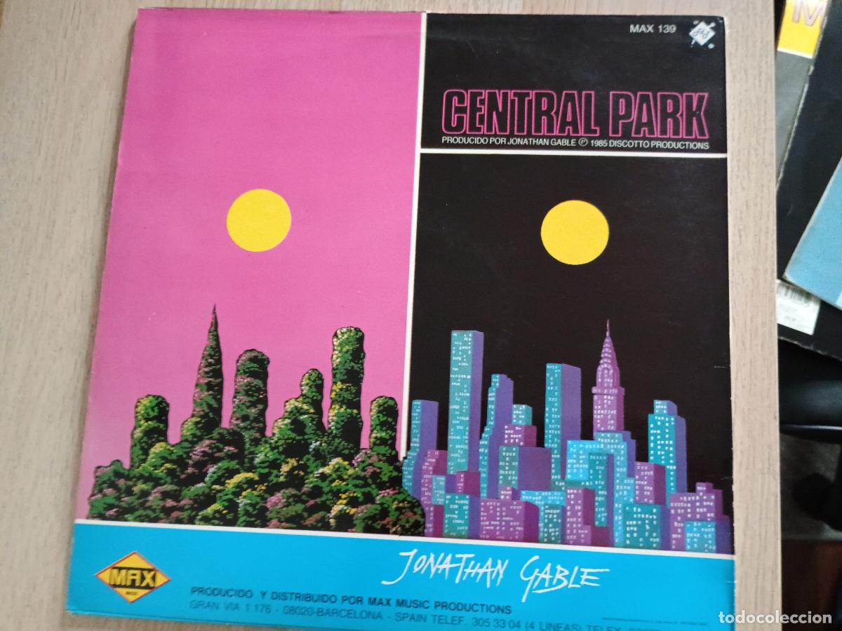 Discos de vinilo: Jonathan Gable &lrm;&ndash; Central Park 1985 Italo-Disco - Foto 4