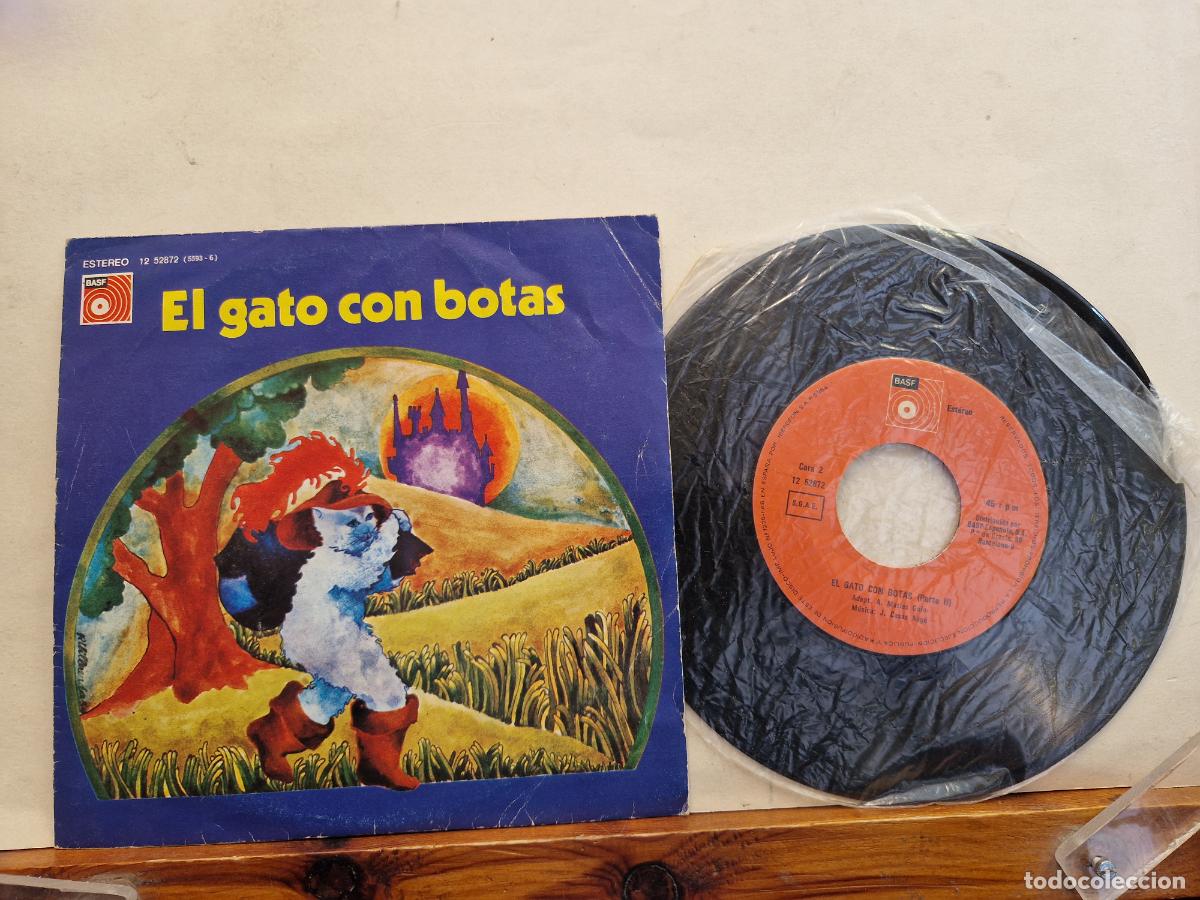 Discos de vinilo: SINGLE. EL GATO CON BOTAS. - Foto 1