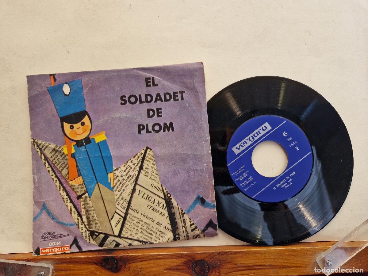 Discos de vinilo: SINGLE. EL SOLDADET DE PLOM. - Foto 1