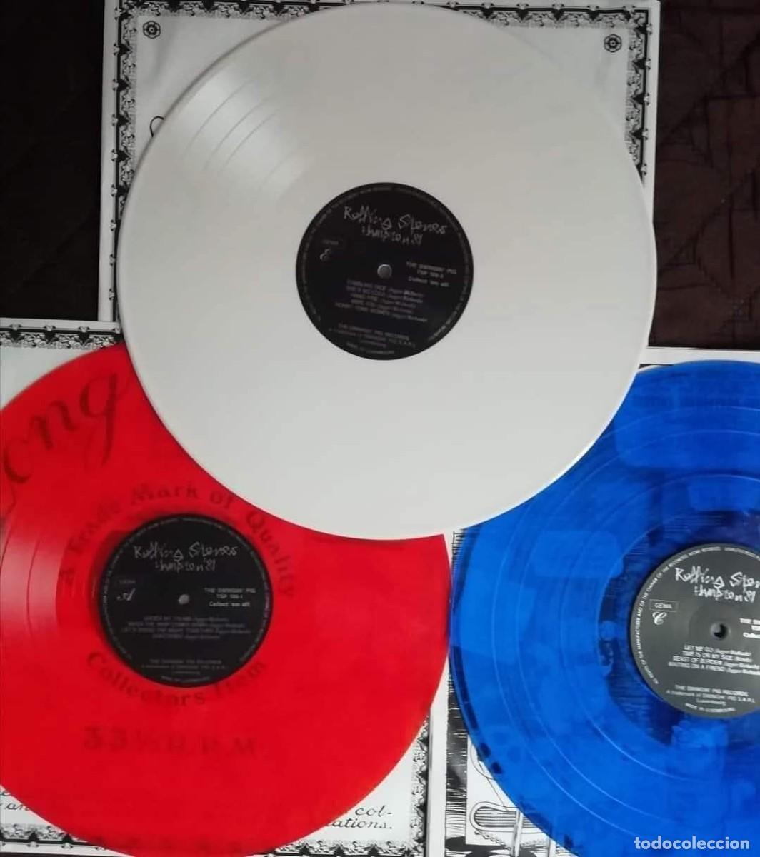 Discos de vinilo: The rolling stones, Hampton 81(bootleg) - Foto 3