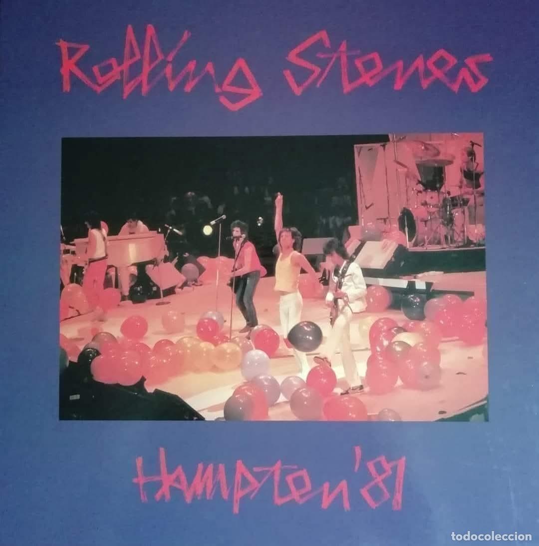 Discos de vinilo: The rolling stones, Hampton 81(bootleg) - Foto 1