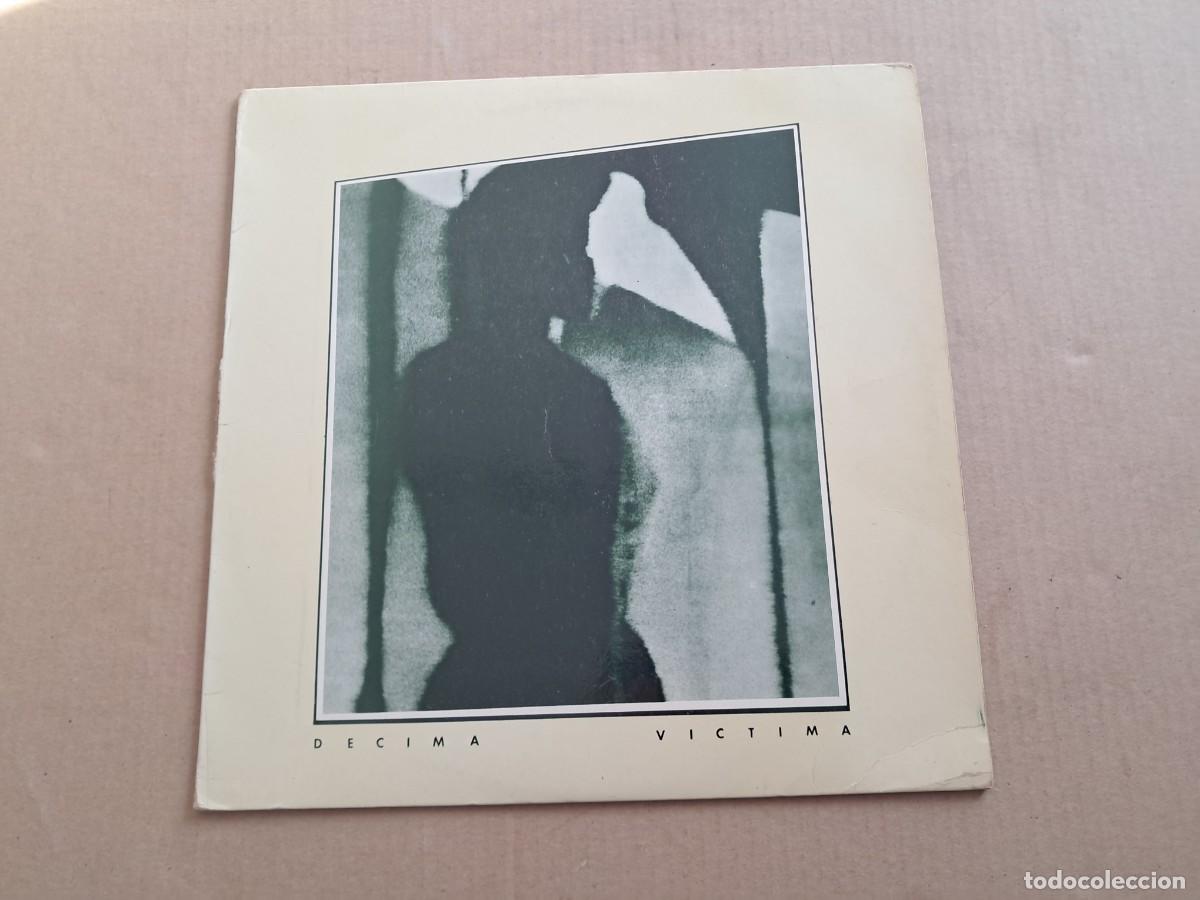 Discos de vinilo: DECIMA VICTIMA - DECIMA VICTIMA LP 1982 DARK POST PUNK - Foto 1