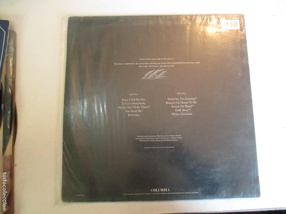 Discos de vinilo: MICHAEL BOLTON Timeless The Classics Z035 - Foto 2