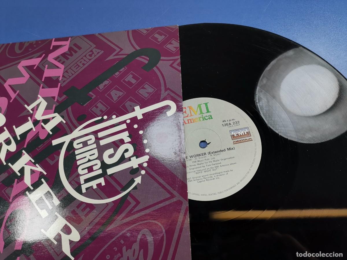 Discos de vinilo: First Circle &ndash; Miracle Worker-EMI America &ndash; 12EA 232-1987 - Foto 5
