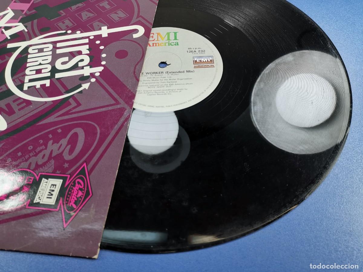 Discos de vinilo: First Circle &ndash; Miracle Worker-EMI America &ndash; 12EA 232-1987 - Foto 6