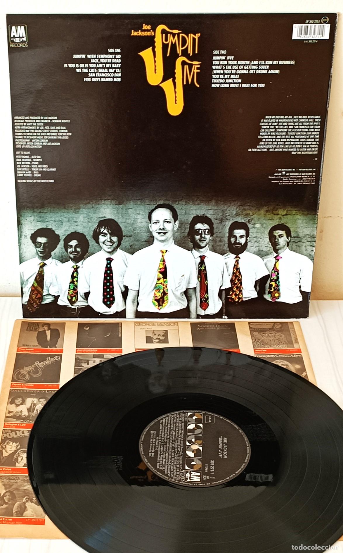 Discos de vinilo: JOE JACKSON - JUMPIN&acute; JIVE A & M - 1988 - Foto 2