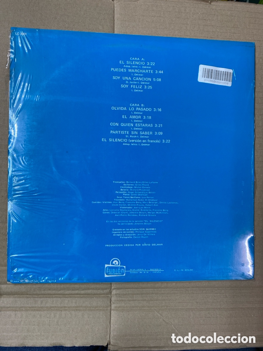 Discos de vinilo: LP DAVID DELMAR. SUS GRANDES &Eacute;XITOS EN ESPA&Ntilde;OL. - Foto 2