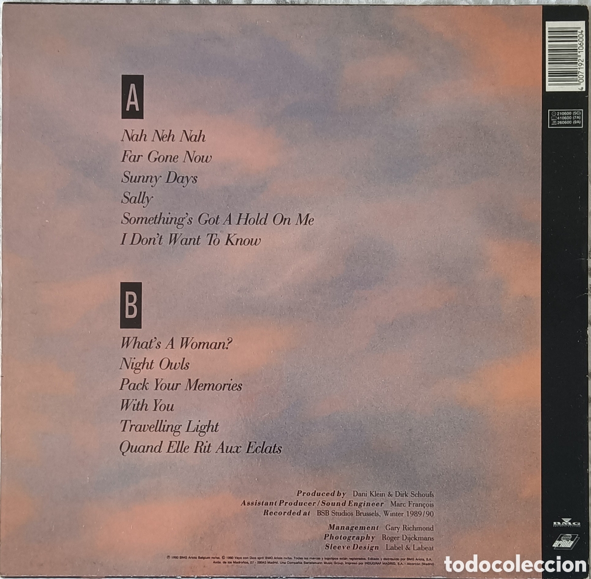 Discos de vinilo: Vaya Con Dios - Night Owls - Foto 2