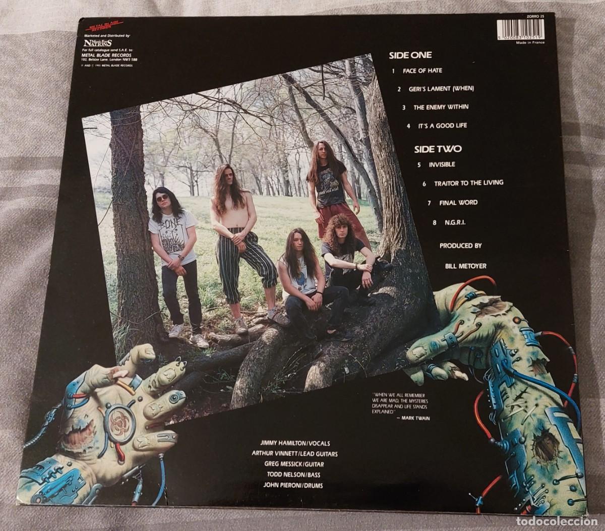 Discos de vinilo: Intruder Psycho Savant Vinilo Lp - Foto 2