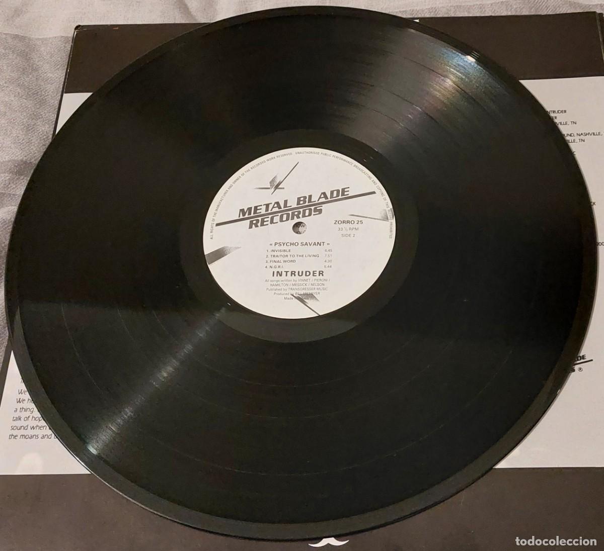 Discos de vinilo: Intruder Psycho Savant Vinilo Lp - Foto 6