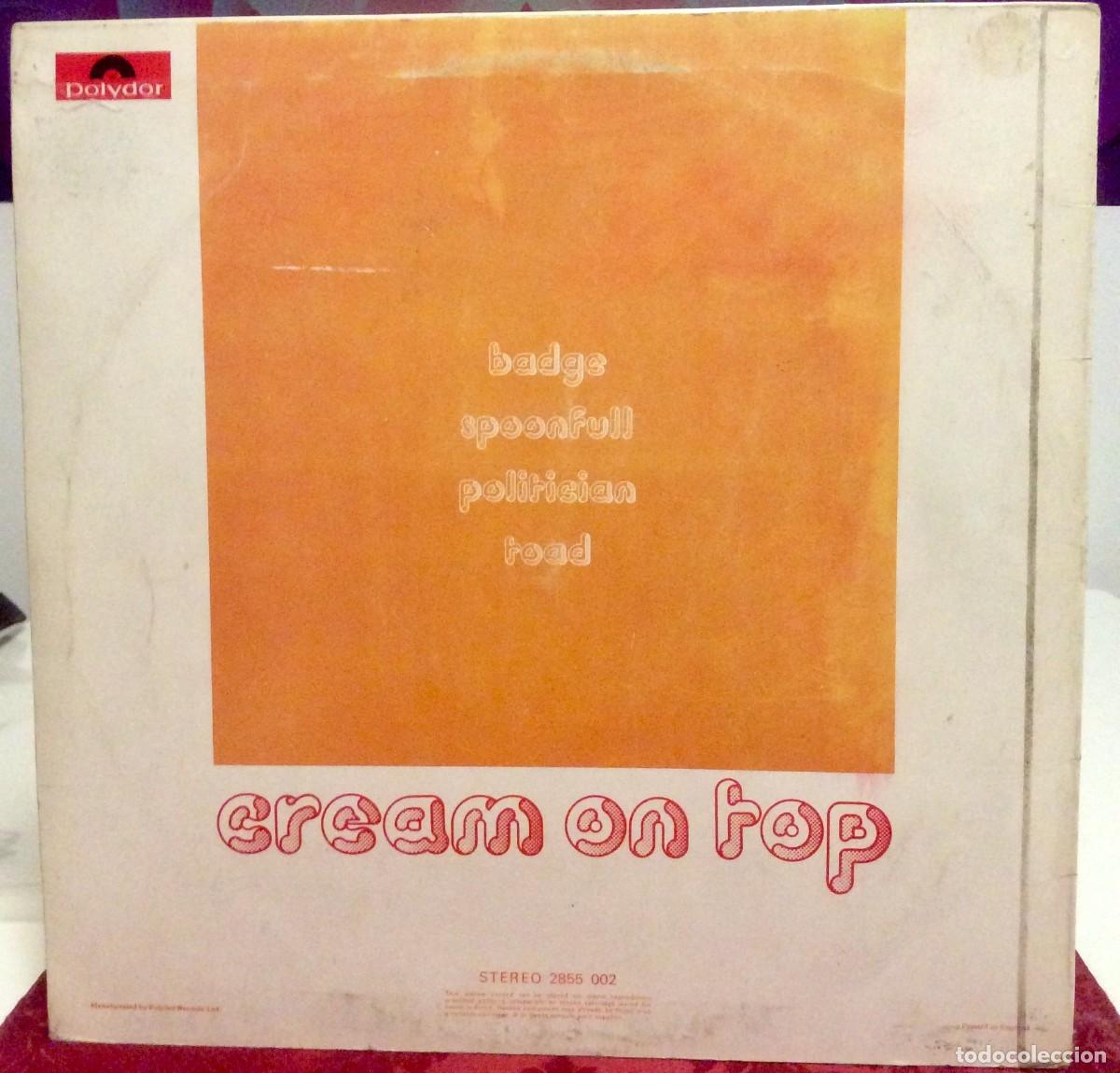 Discos de vinilo: CREAM ON TOP /// UK 1971( vg++) - Foto 2