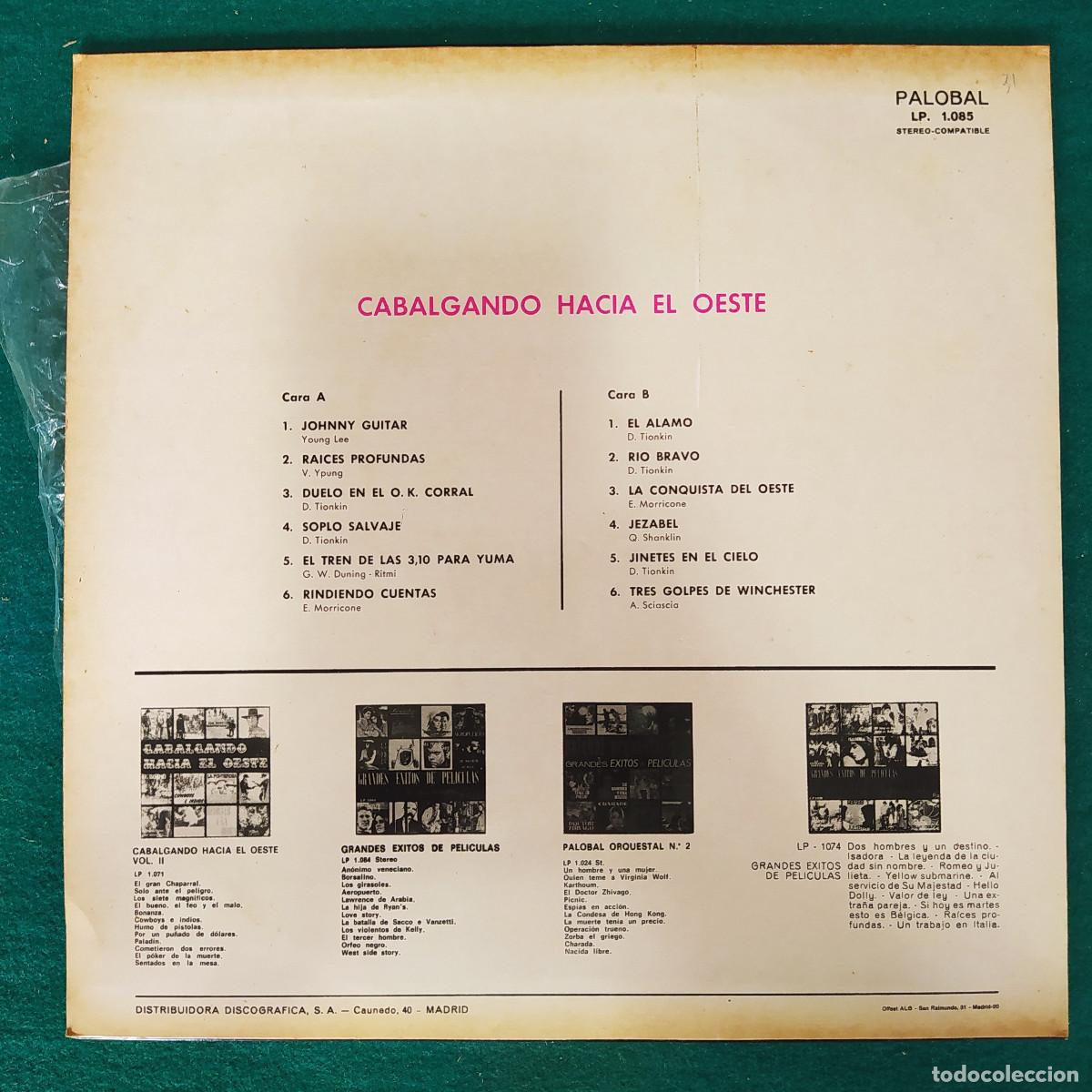 Discos de vinilo: Cabalgando Hacia El Oeste Vol. 2 - Foto 2