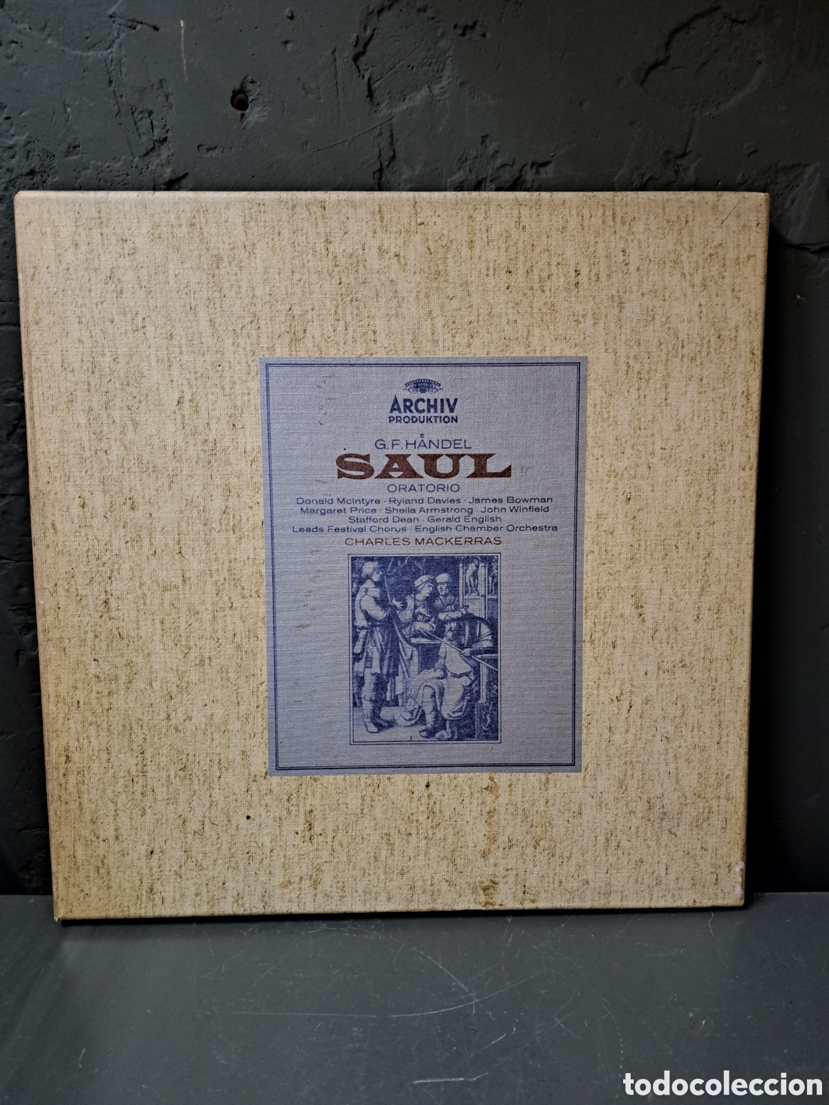 Discos de vinilo: G.H. Handel/Saul oratorio - Foto 1