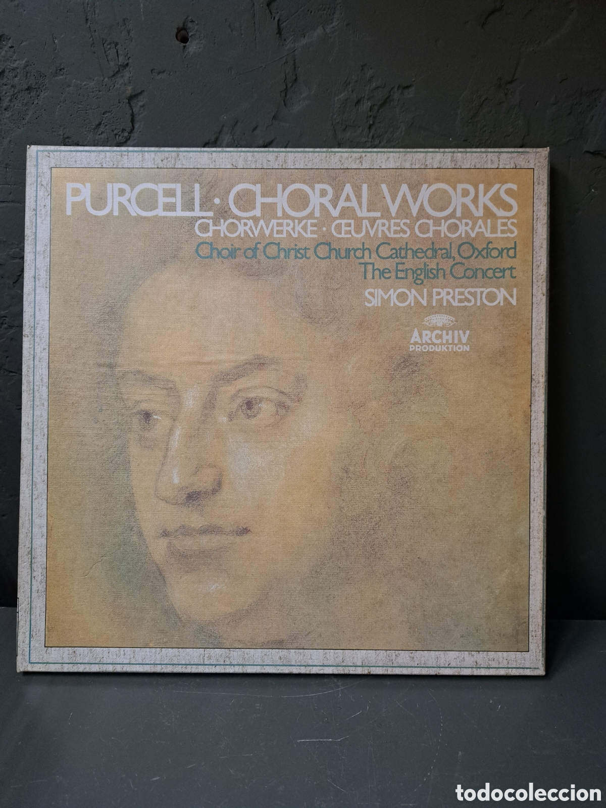 Disques de vinyle: Purcell. Obras corales 1659-1695